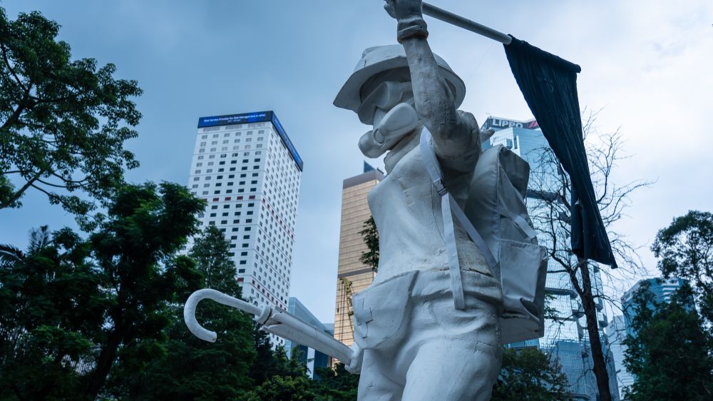 Výstava Zakázané umění upozorňuje na potírání hongkongských umělců Pekingem